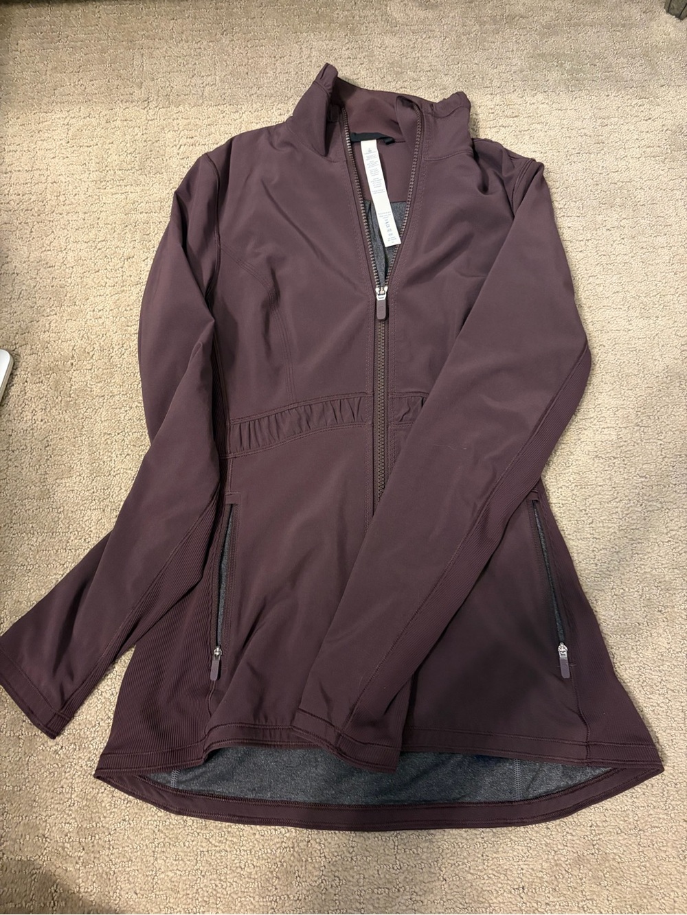 lululemon athletica Plum Full-Zip Utility Jacket